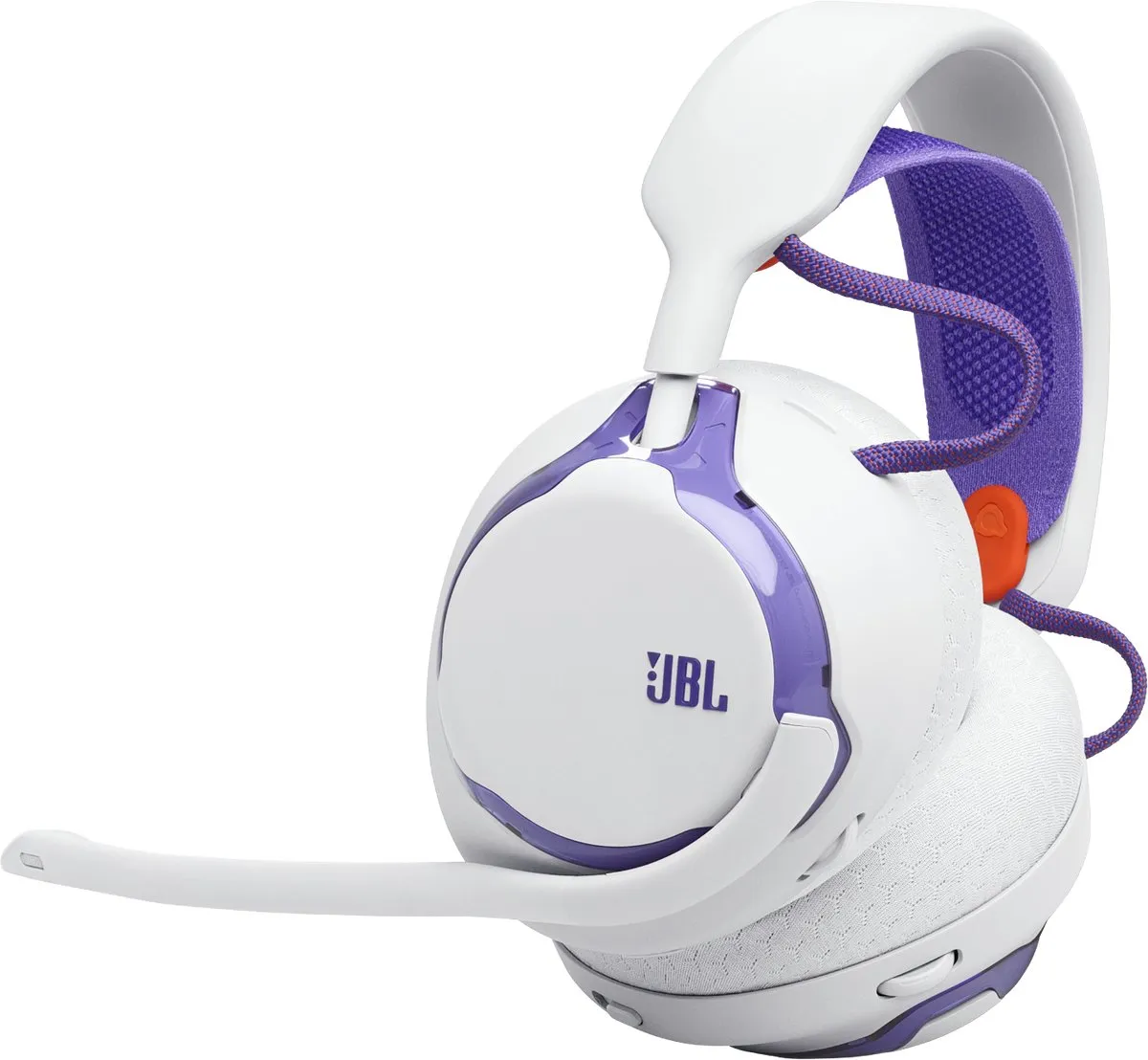 JBL Quantum 650 Draadloze Gaming Headset Wit