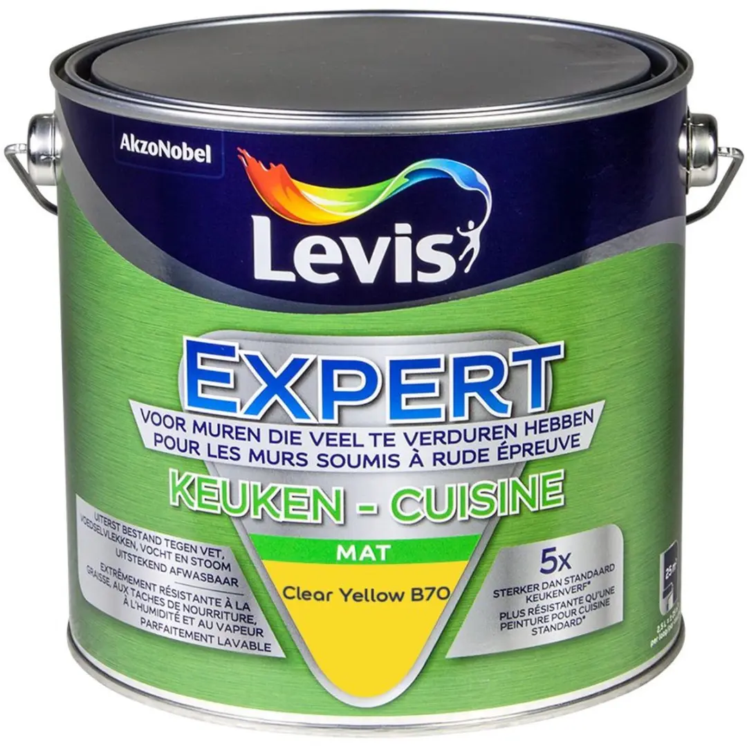 Levi's Expert Keuken Mix Clear Yellow B70 Mengverf 2,5L