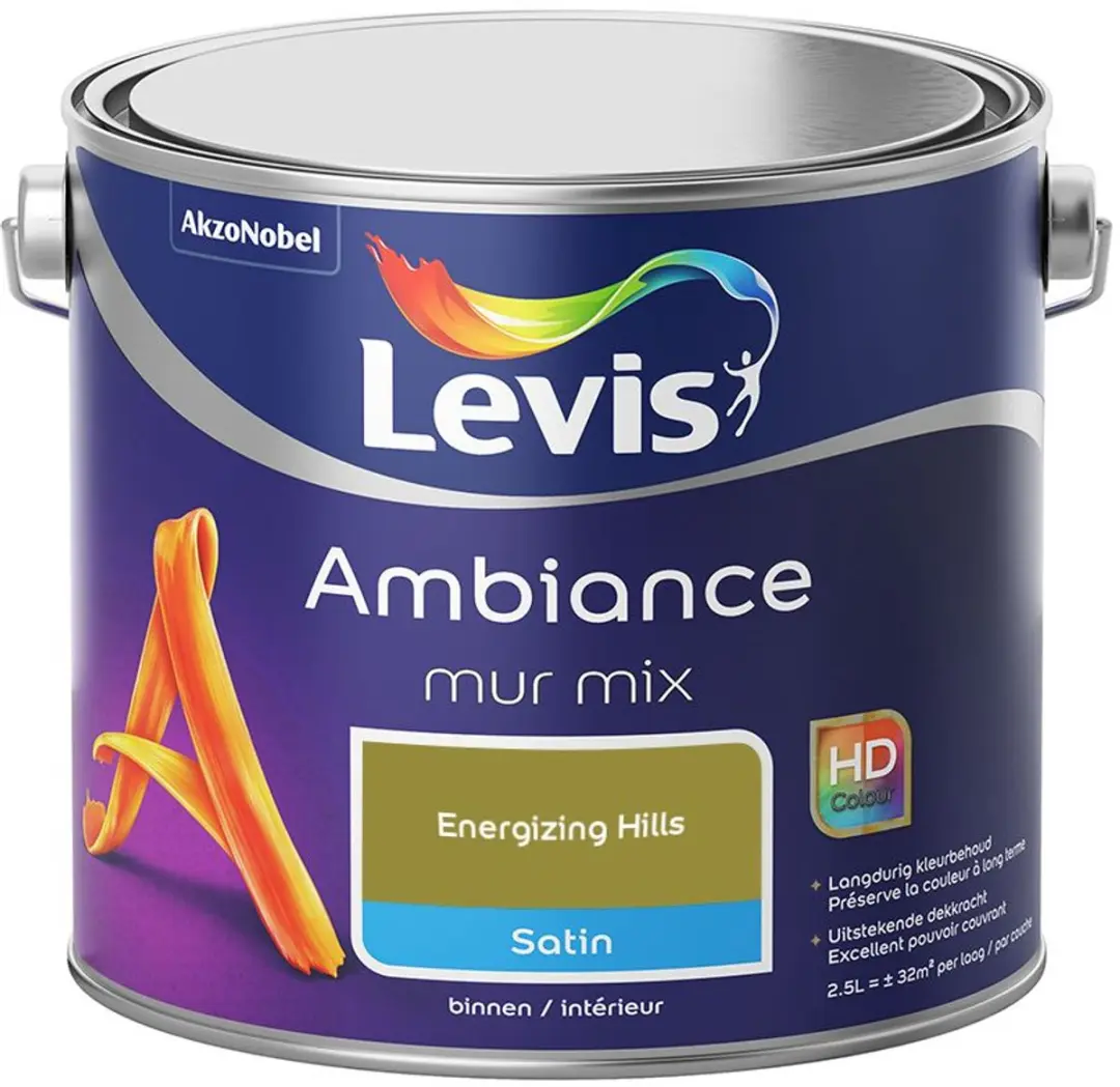 Levi's Ambiance Mur Satin Mix Mengverf 2,5L
