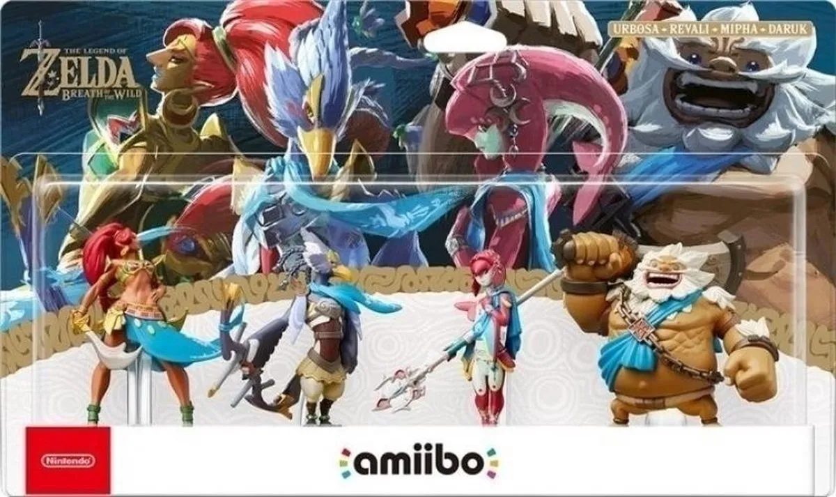 Nintendo Amiibo Zelda 4 Set
