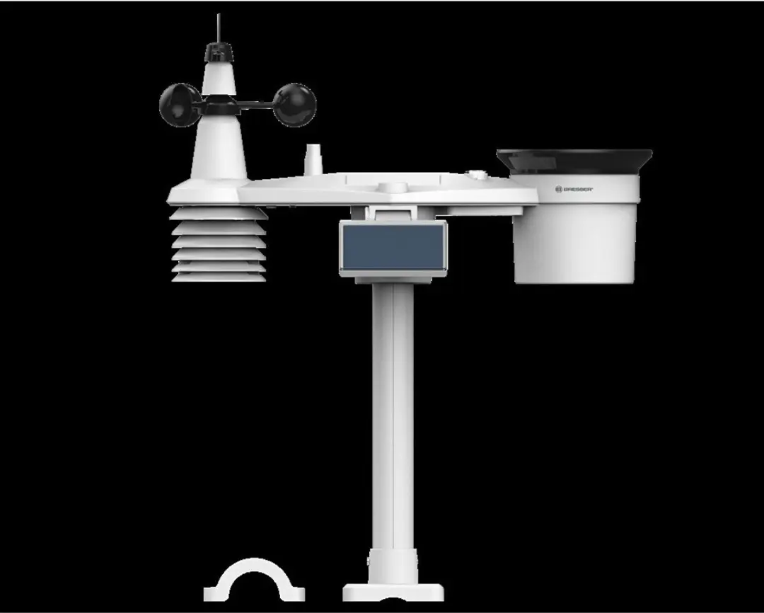 Bresser 4CAST PRO Weerstation - WLAN - 7-in-1 Sensor - Zwart/Wit