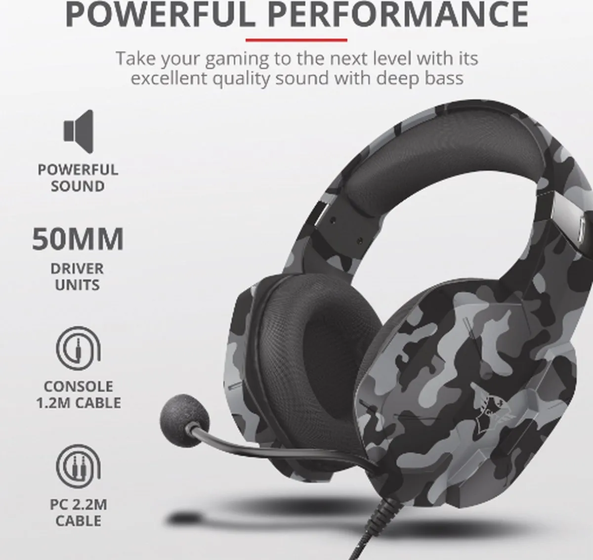 Trust 24368 Headset met microfoon - Zwart