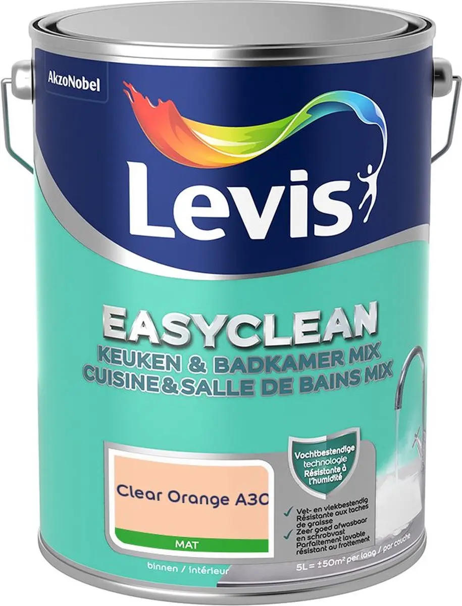 Levi's Easyclean Mengverf Clear Orange A30