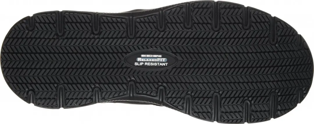 Skechers Flex Advantage SR Heren Werkschoenen 42 - Zwart