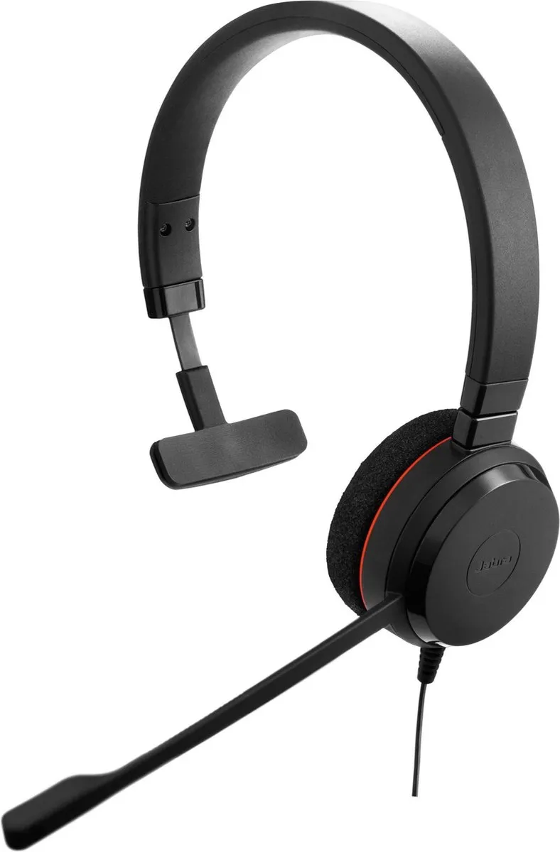 Jabra EVOLVE 20 MS Mono Headset - Multicolor