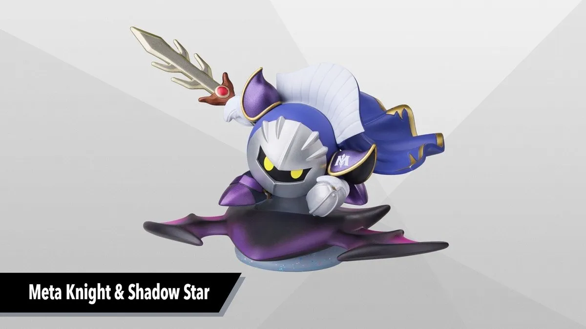 Nintendo Kirby Air Riders Amiibo Meta Knight & Shadow Star