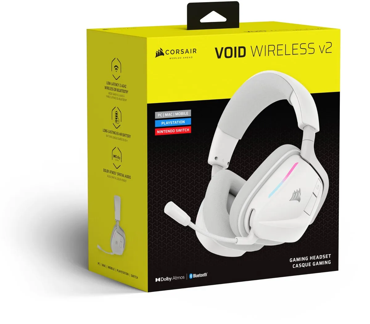 Corsair Void Wireless V2 CA-9011380-WW Gaming Headset - Wit - afbeelding 6 van 6