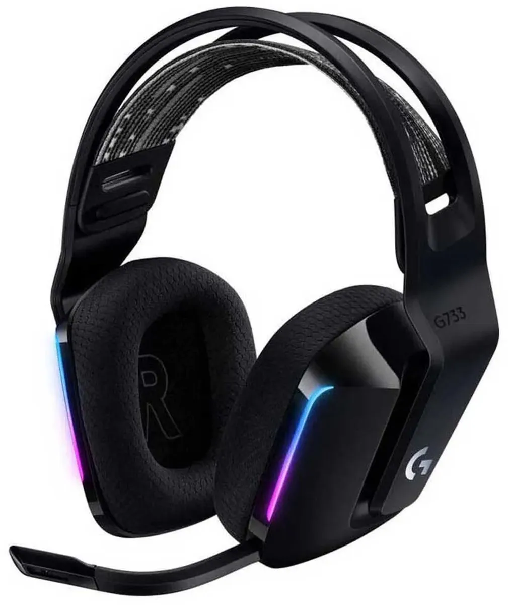 Logitech G G733 Draadloze Gaming Headset - Zwart