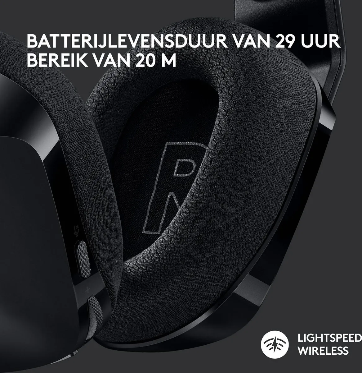 Logitech G G733 Draadloze Gaming Headset - Zwart
