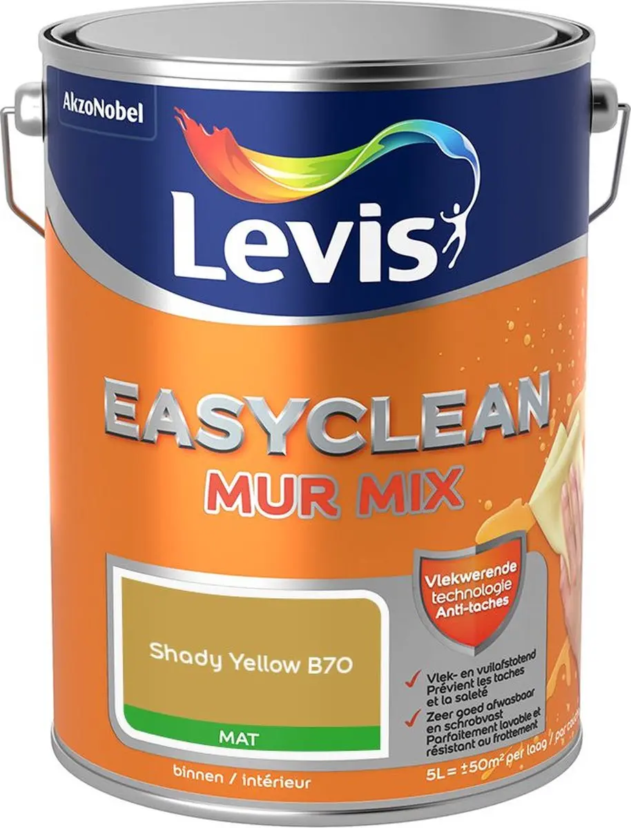 Levi's Easyclean Mur Mat Mix 5L