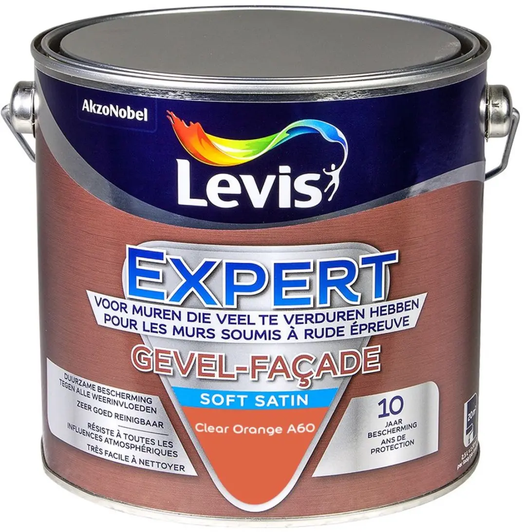 Levi's Expert Gevel Mix Clear Orange Mengverf 2,5L