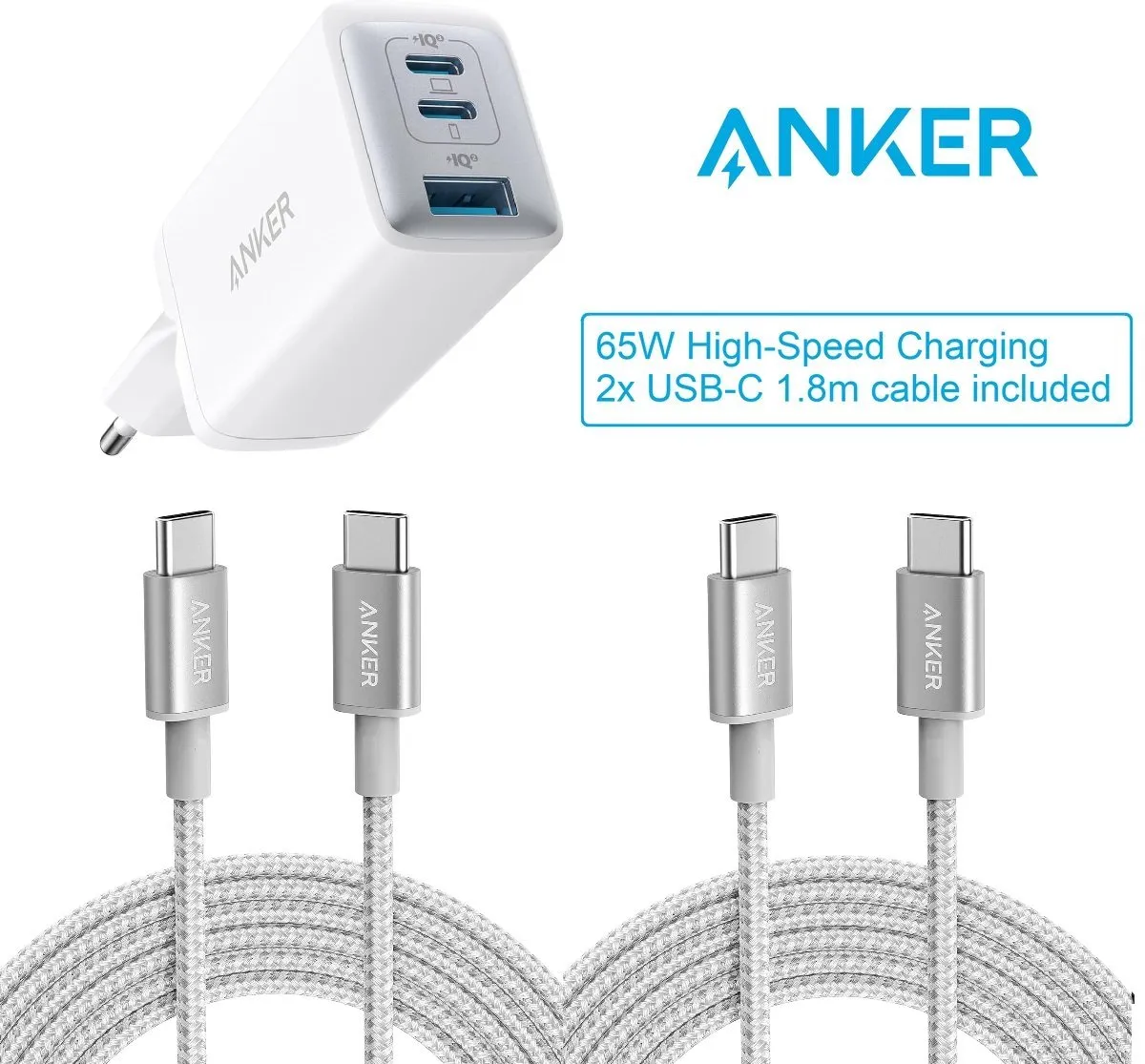 Anker 735 GaN-II Oplader 65W