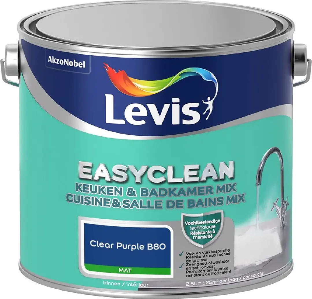 Levi's Easyclean Mengverf Clear Purple B80