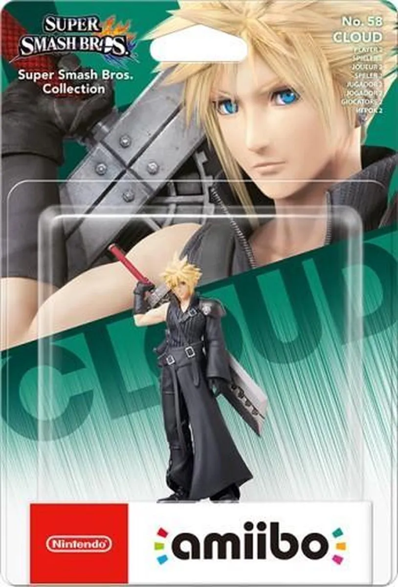 Nintendo Amiibo Cloud Super Smash Bros. Figuren