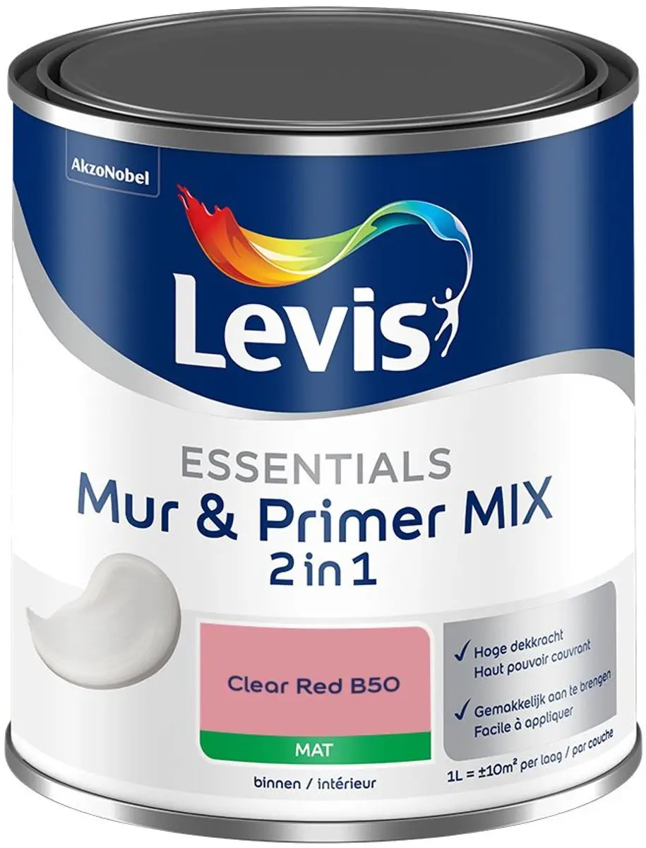 Levi's Essentials Mur & Primer Mix Mengverf 1L