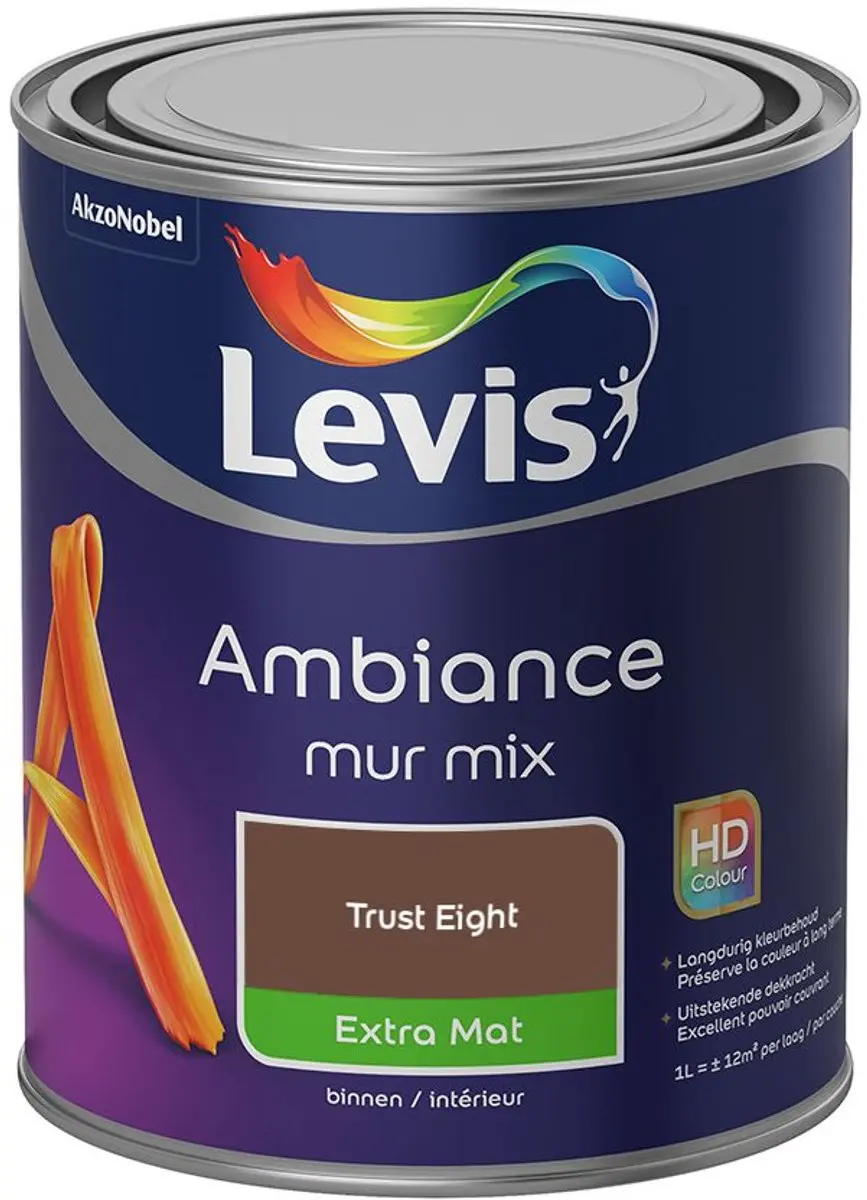Levi's Ambiance Mur Extra Mat Mix Trust Eight Mengverf 1L