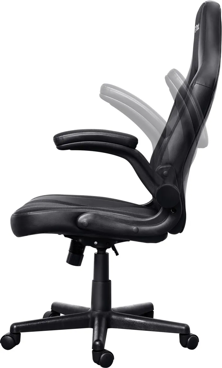 Trust GXT 703 Riye Gamingstoel - Verstelbaar - Zwart