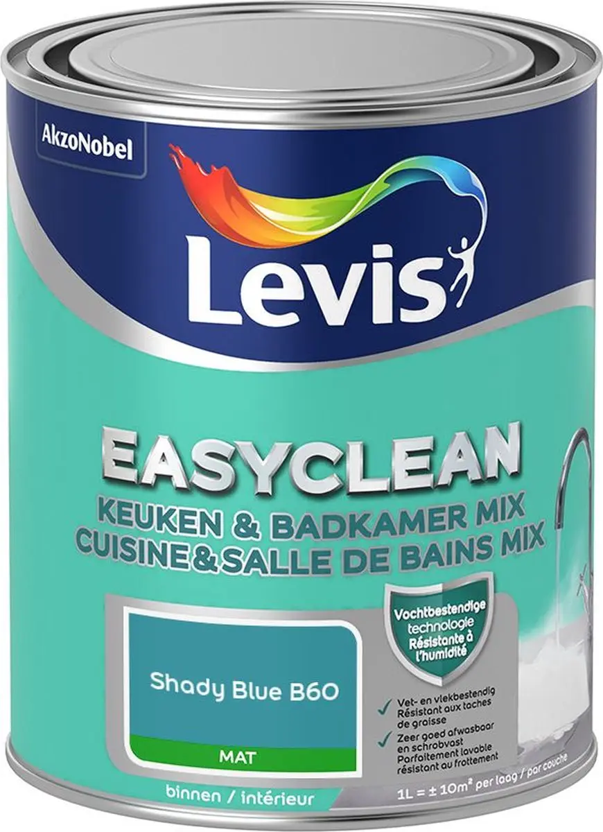 Levi's Easyclean Mengverf Shady Blue B60