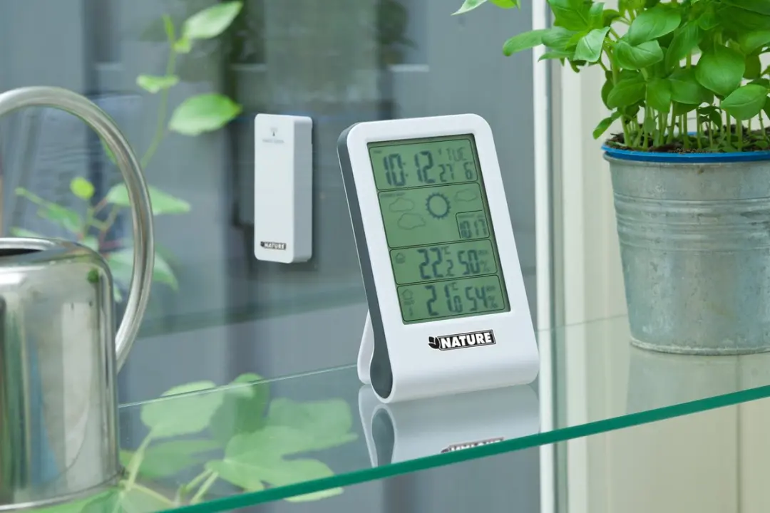 Nature Digitaal Weerstation met Draadloze Sensor - Wit