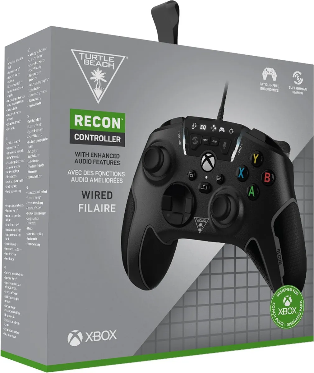 Turtle Beach Recon - Controller - Xbox One, Xbox Series X|S & Windows - Zwart