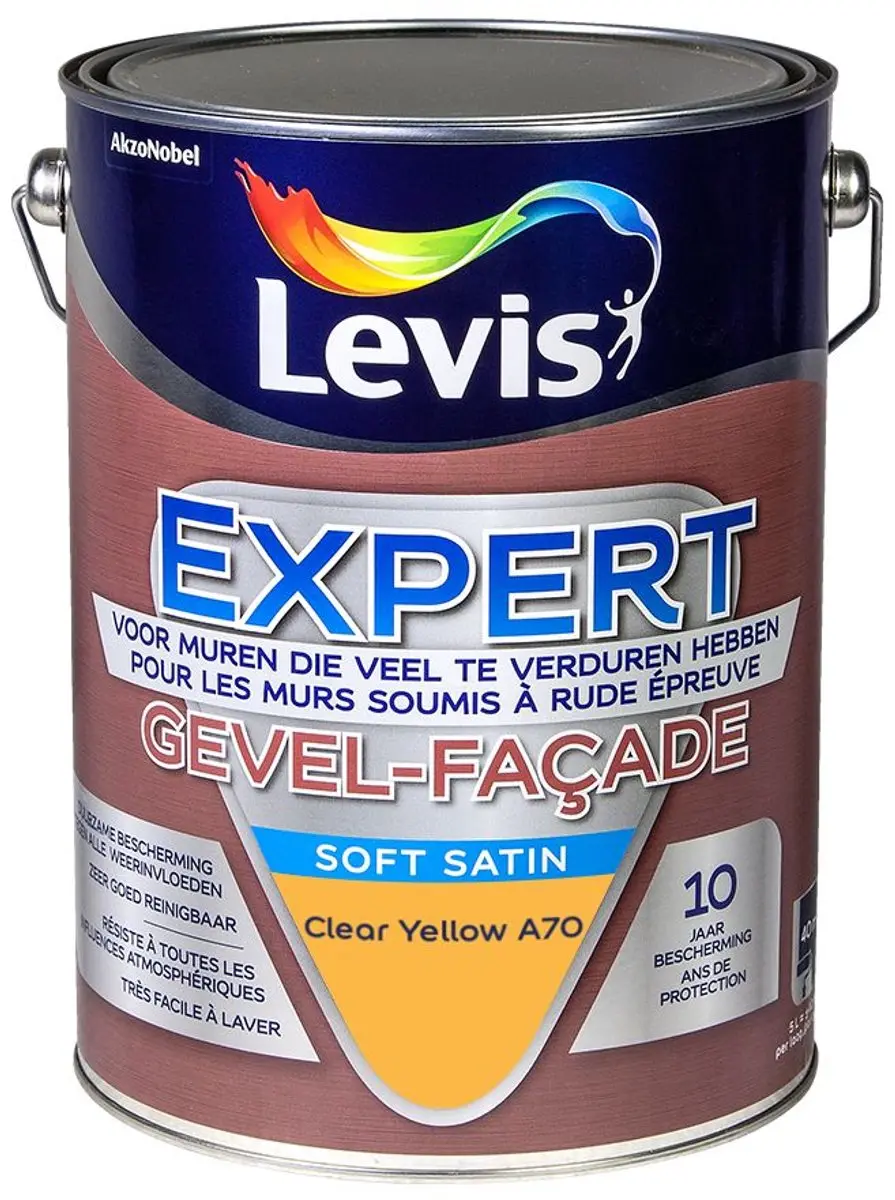 Levi's Expert Gevel Mix Clear Yellow A70 Mengverf 5L