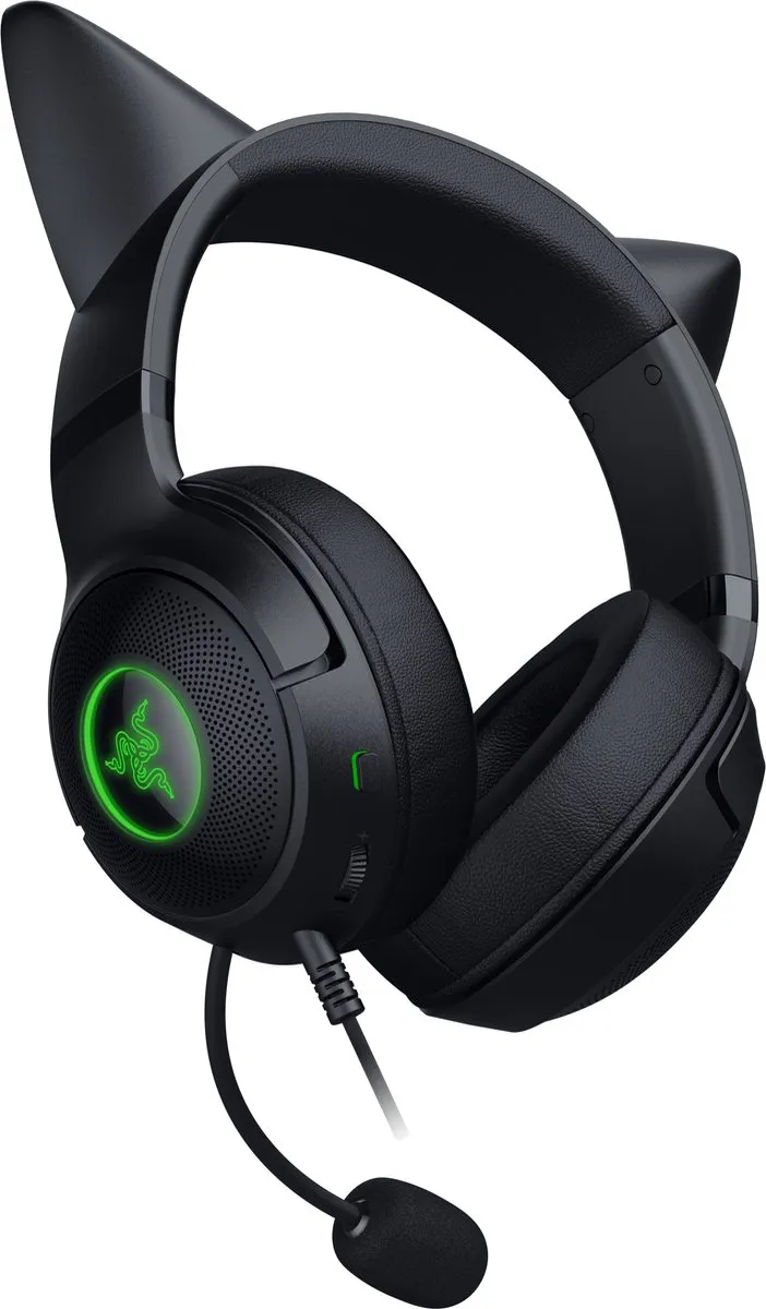 Razer Kraken Kitty V2 RZ04-04730100 Gaming Headset - 7.1 Surround - Zwart - afbeelding 6 van 6