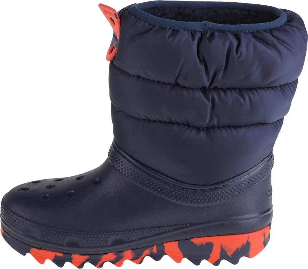 Crocs Classic Neo Puff Boot Kinder - Maat 29/30 - Donkerblauw