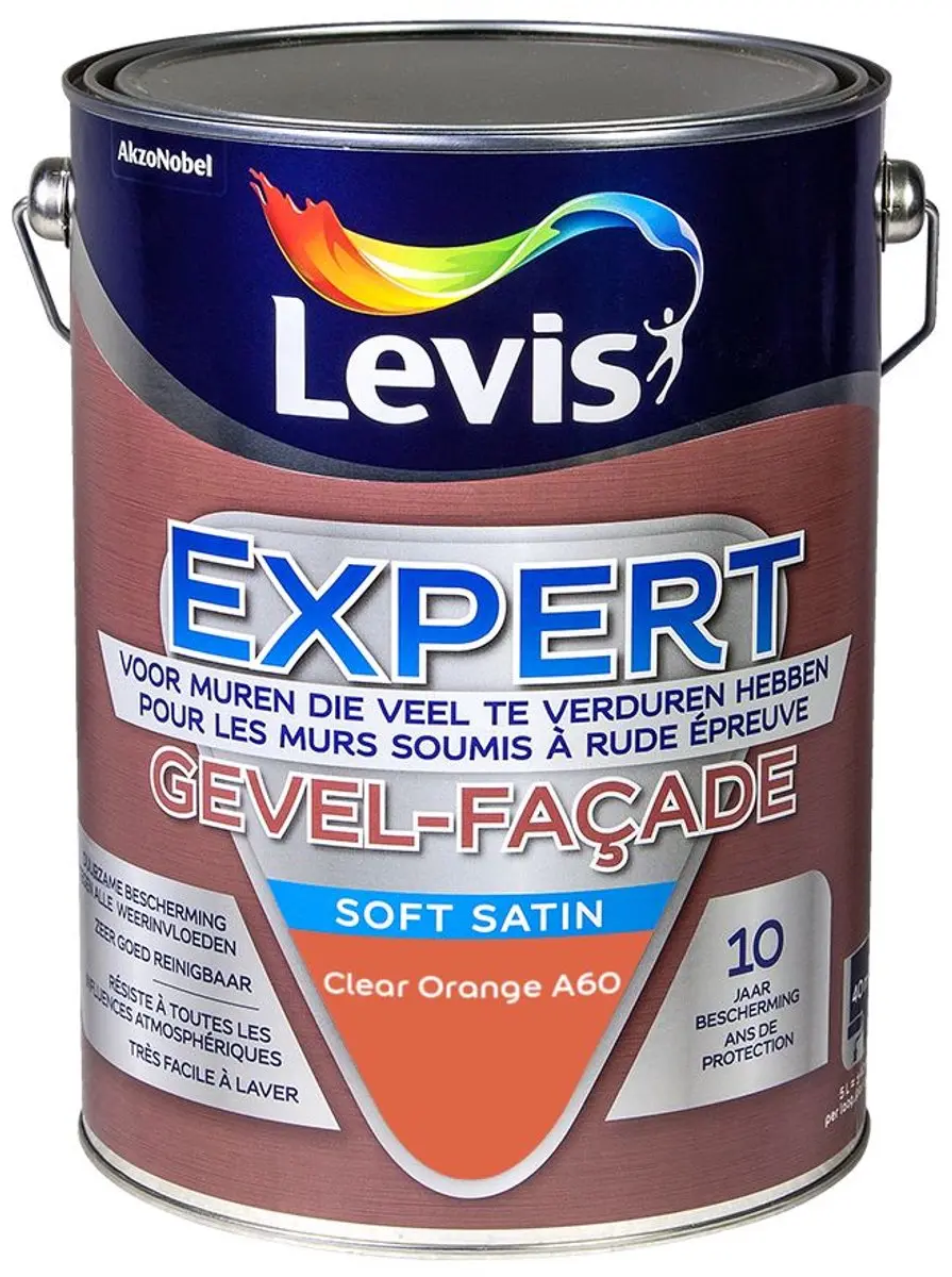 Levi's Expert Gevel Mix Clear Orange A60 Mengverf 5L