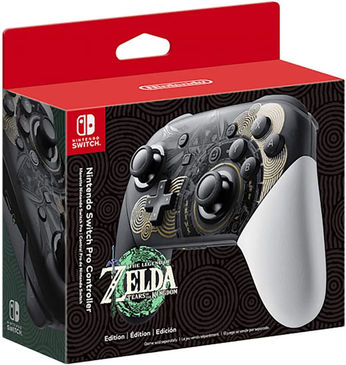 Nintendo Switch Pro Controller - The Legend of Zelda: Tears of the Kingdom Edition