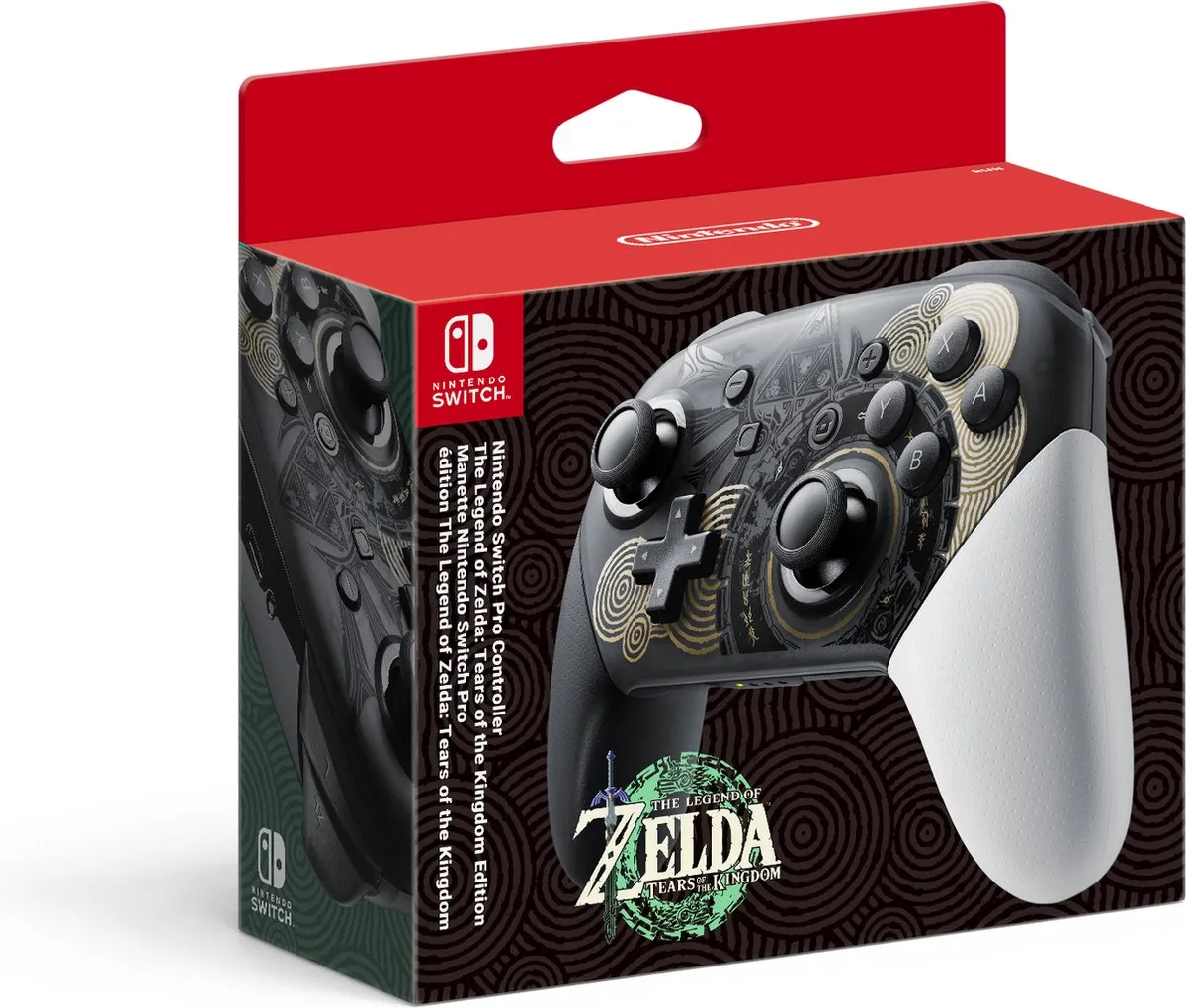Nintendo Switch Pro Controller - The Legend of Zelda: Tears of the Kingdom Edition