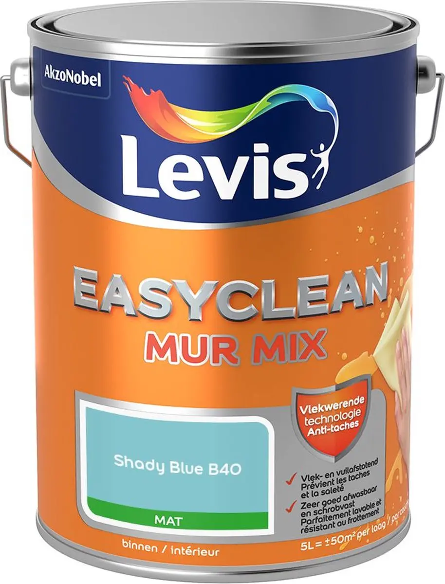 Levi's Easyclean Mur Mat Mix Shady Blue B40