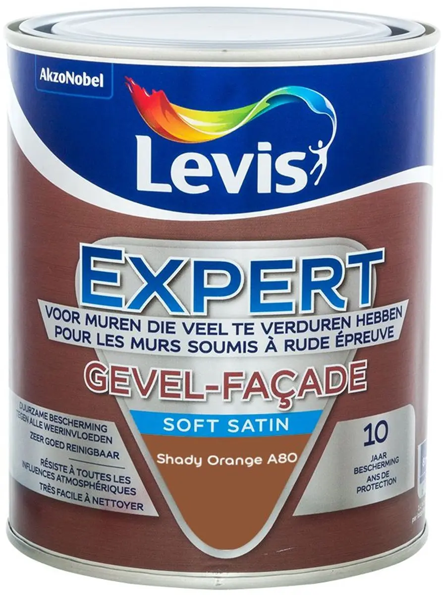 Levi's Expert Gevel Mix Shady Orange A80 Mengverf 1L