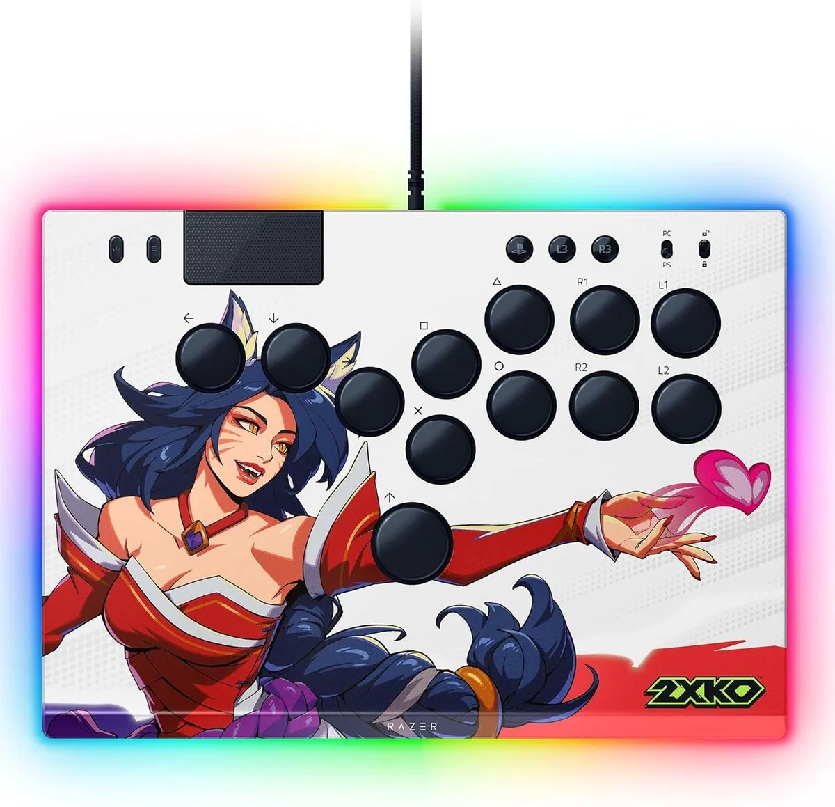 Razer Kitsune All-Button Optical Arcade Controller 2XKO Edition