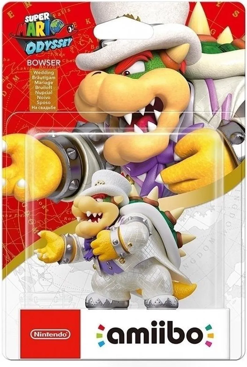 Nintendo Amiibo Super Mario Wedding Bowser