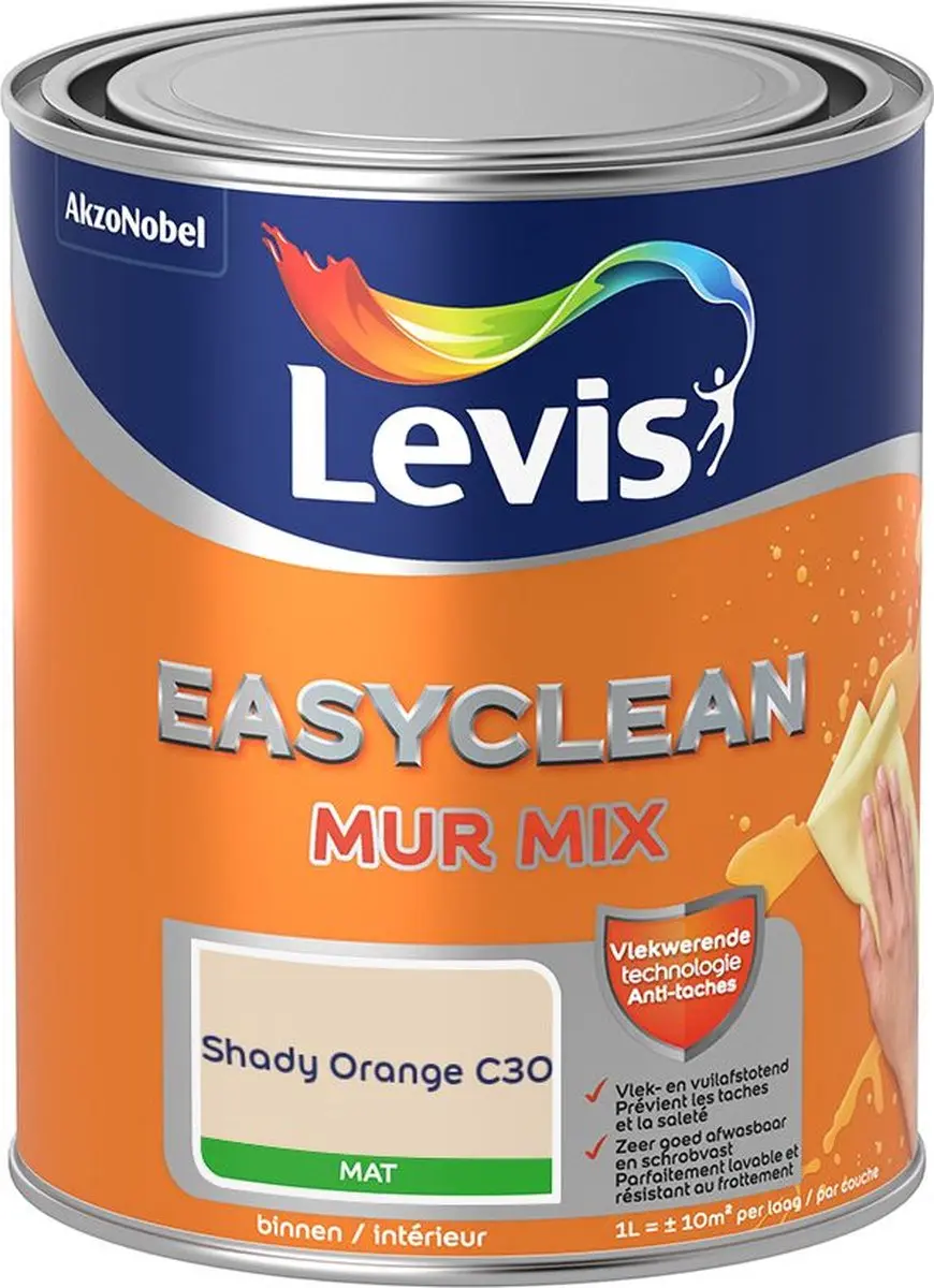 Levi's Easyclean Mur Mat Mix Shady Orange C30