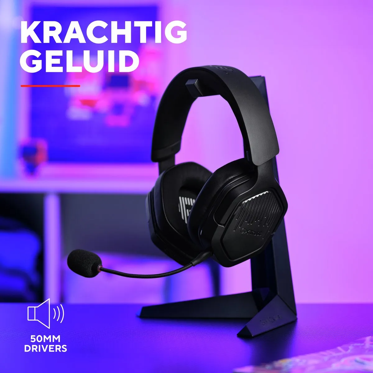 Trust GXT 493 Carus Wireless Gaming Headset - 20 uur - Zwart