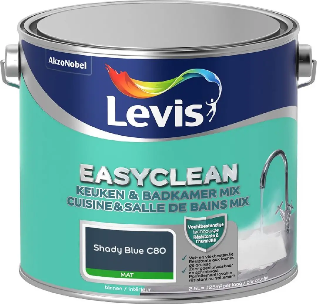 Levi's Easyclean Mengverf Shady Blue C80
