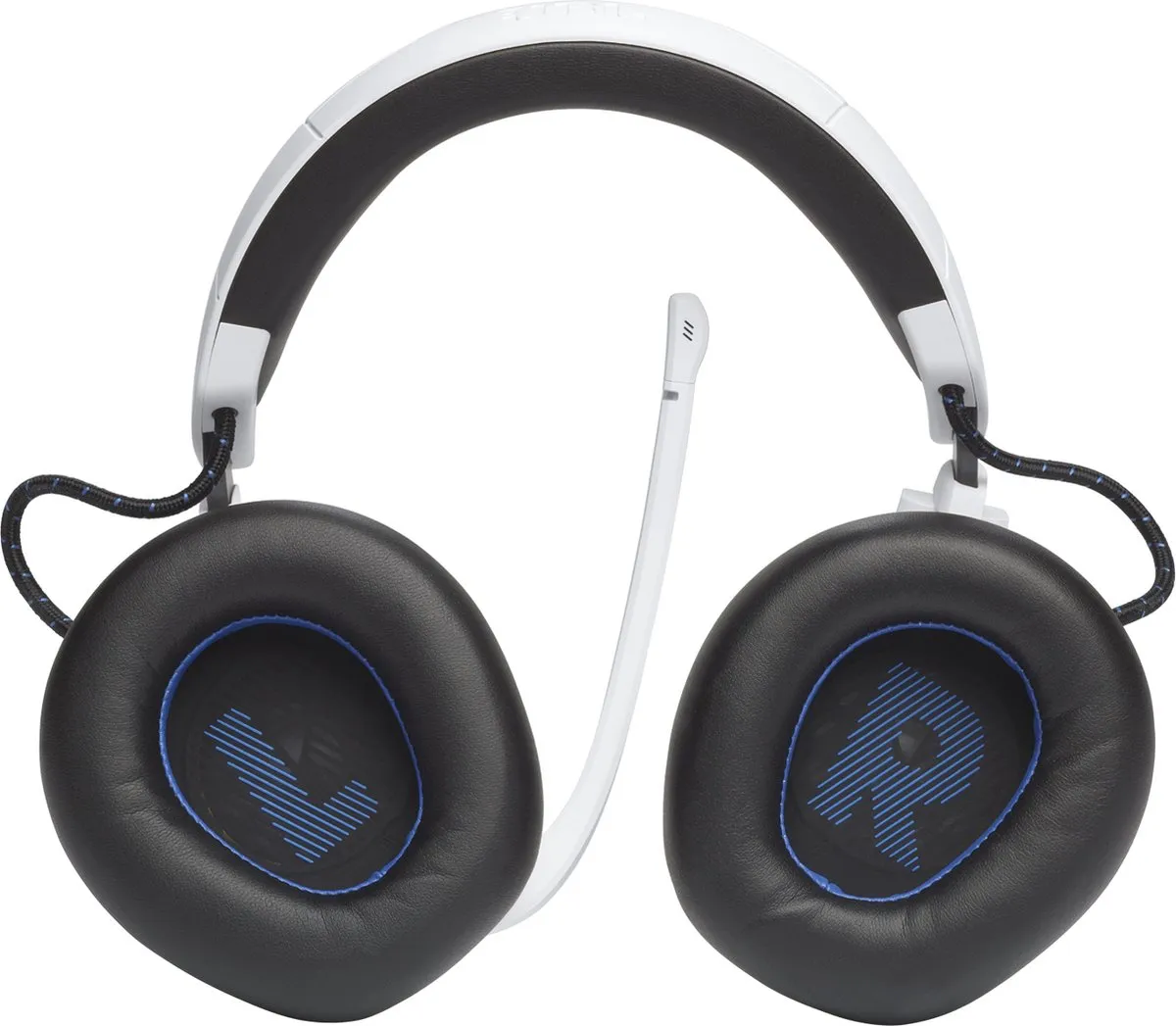 JBL Quantum 910P Headset - Wit/Blauw - 45+ uur - JBLQ910PWLWHTBLU