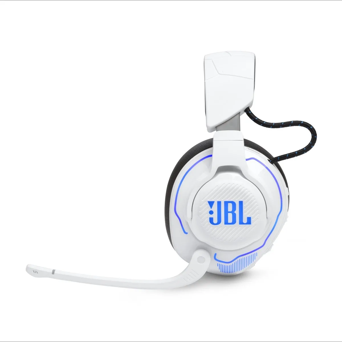 JBL Quantum 910P Headset - Wit/Blauw - 45+ uur - JBLQ910PWLWHTBLU