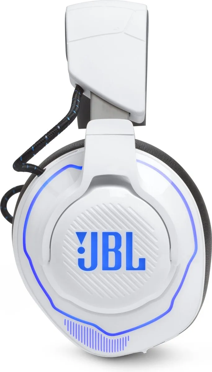 JBL Quantum 910P Headset - Wit/Blauw - 45+ uur - JBLQ910PWLWHTBLU