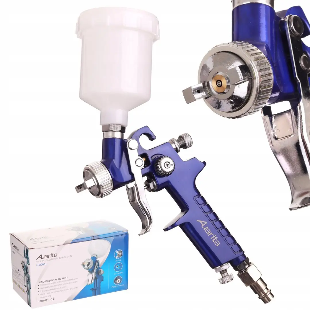 Mini HVLP Spuitpistool 0,8mm voor Auto's en Lakwerk