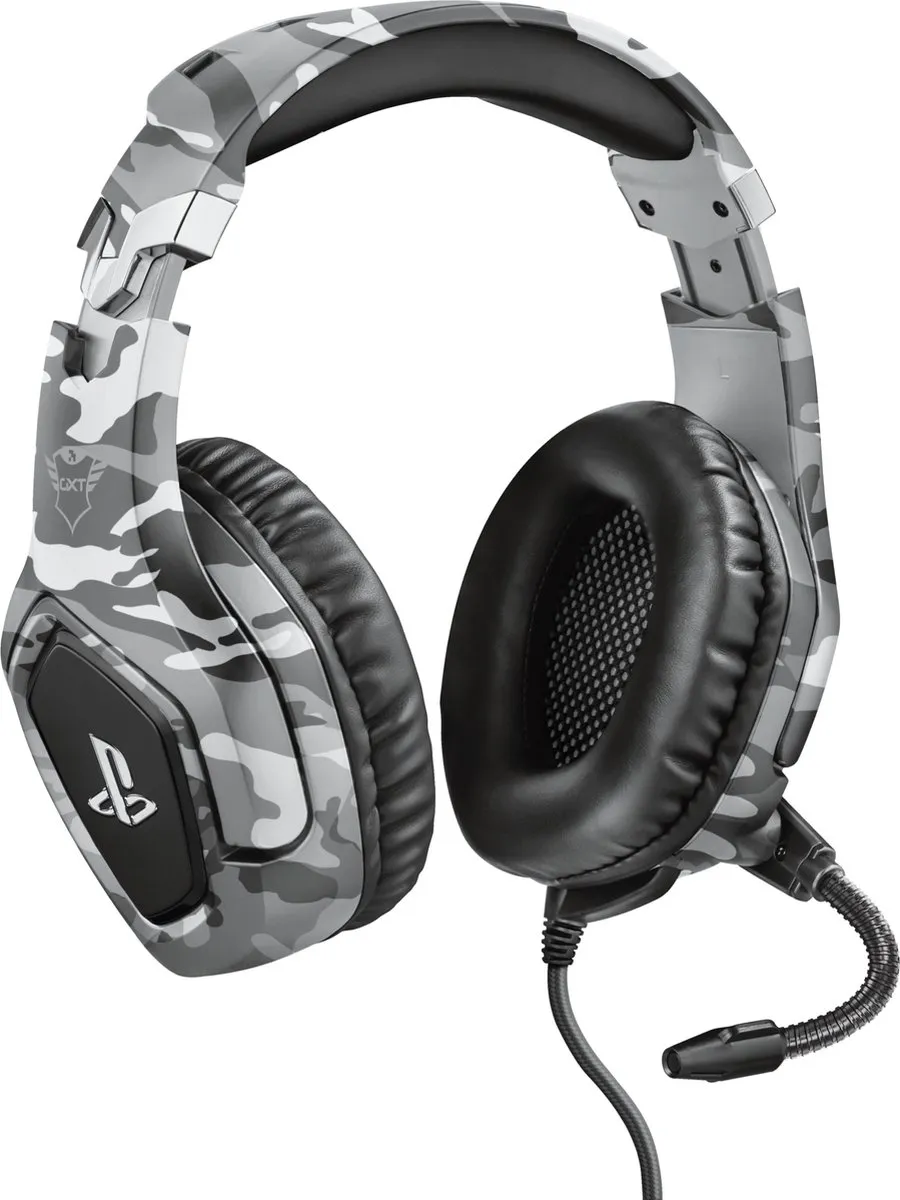 Trust GXT 488G Forze - Gaming headset voor PS4 Official licenced - 3.5mm aansluiting - Grijs
