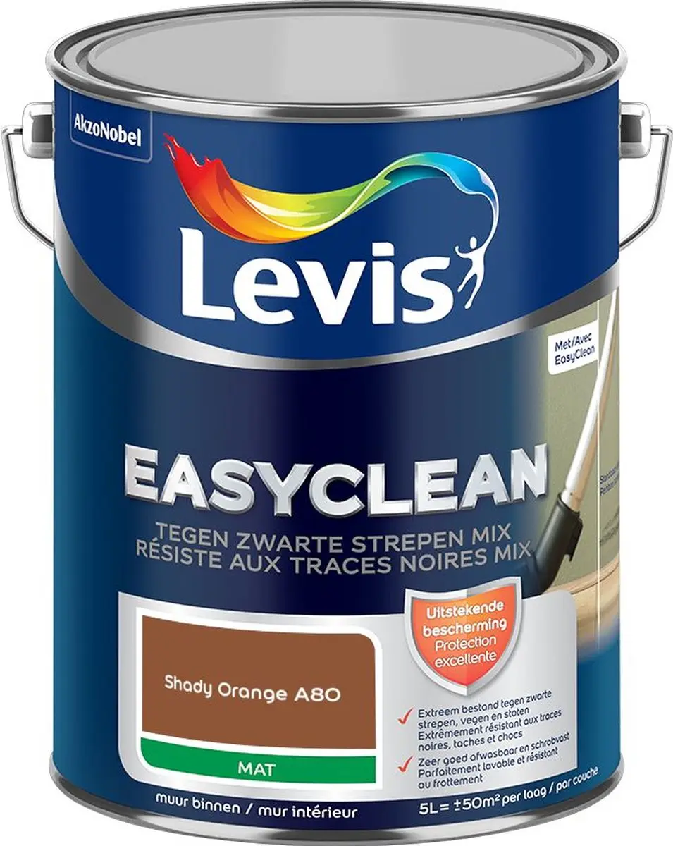 Levi's Easyclean Tegen Zwarte Strepen Mengverf 5L