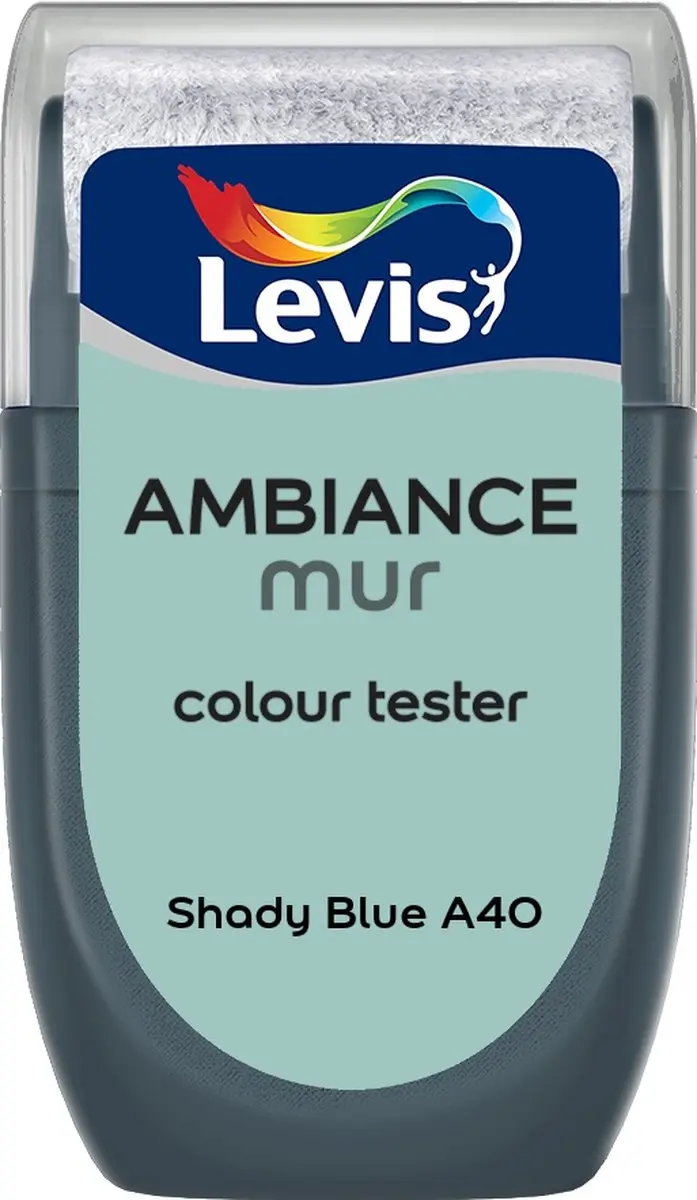 Levi's Muurverf Kleurtester Shady Blue A40