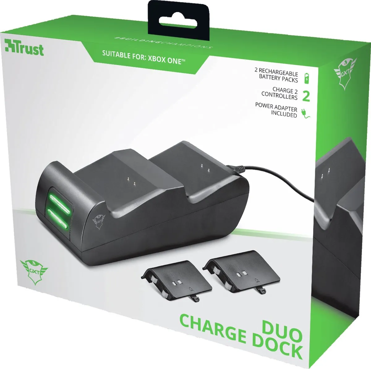 Trust GXT 247 Xbox One Duo Oplaaddock voor twee controllers