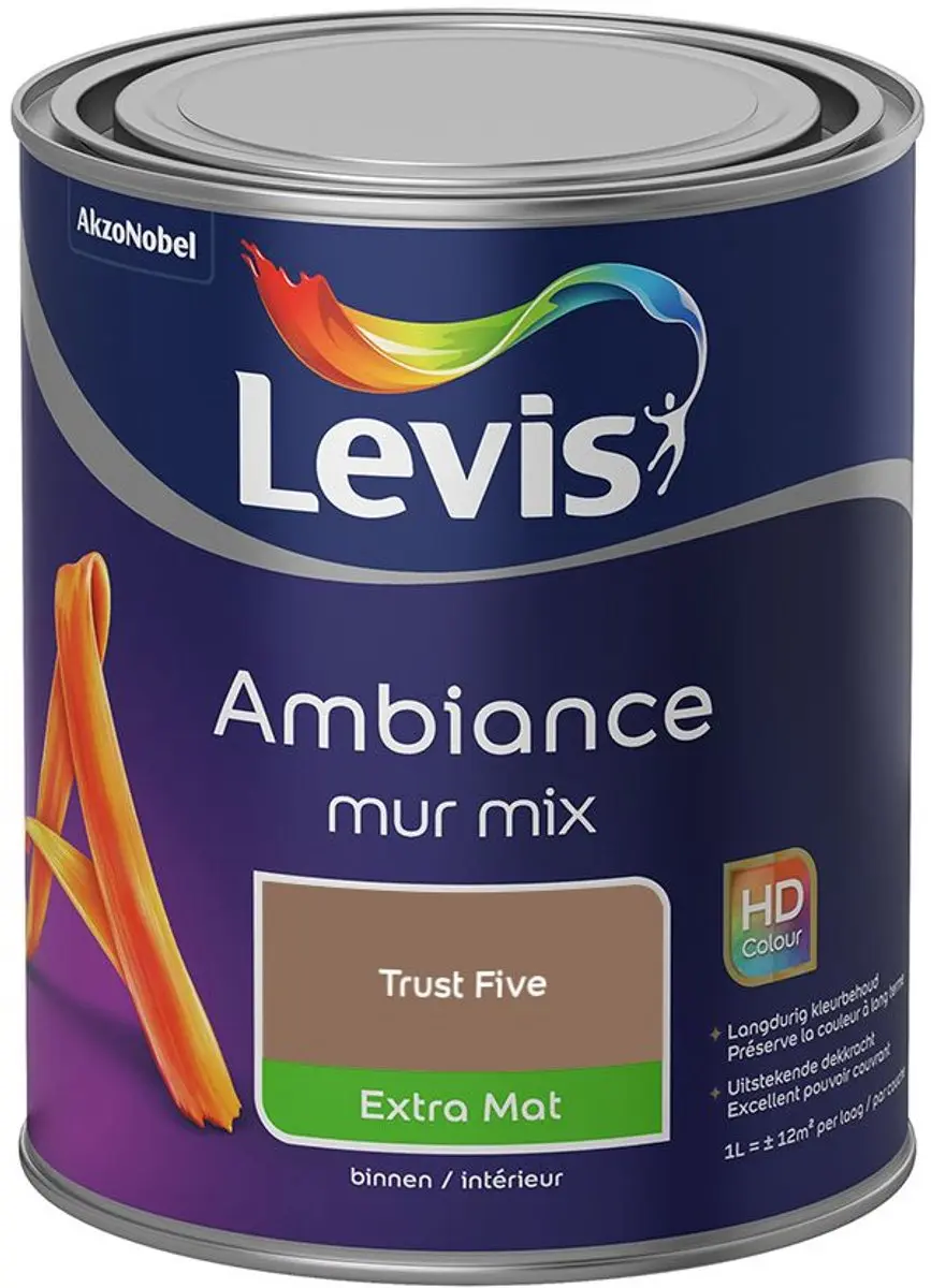 Levi's Ambiance Mur Extra Mat Mix Trust Five Mengverf 1L