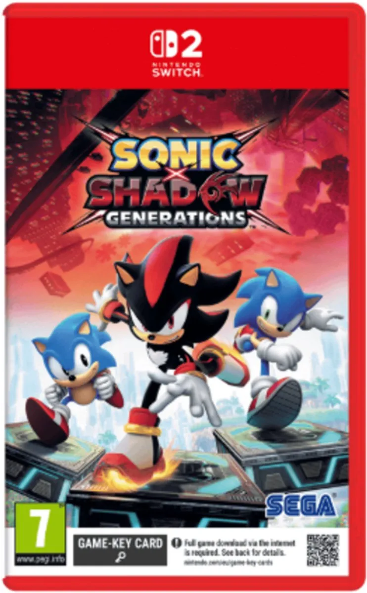 Sega Sonic x Shadow Generations Nintendo Switch 2