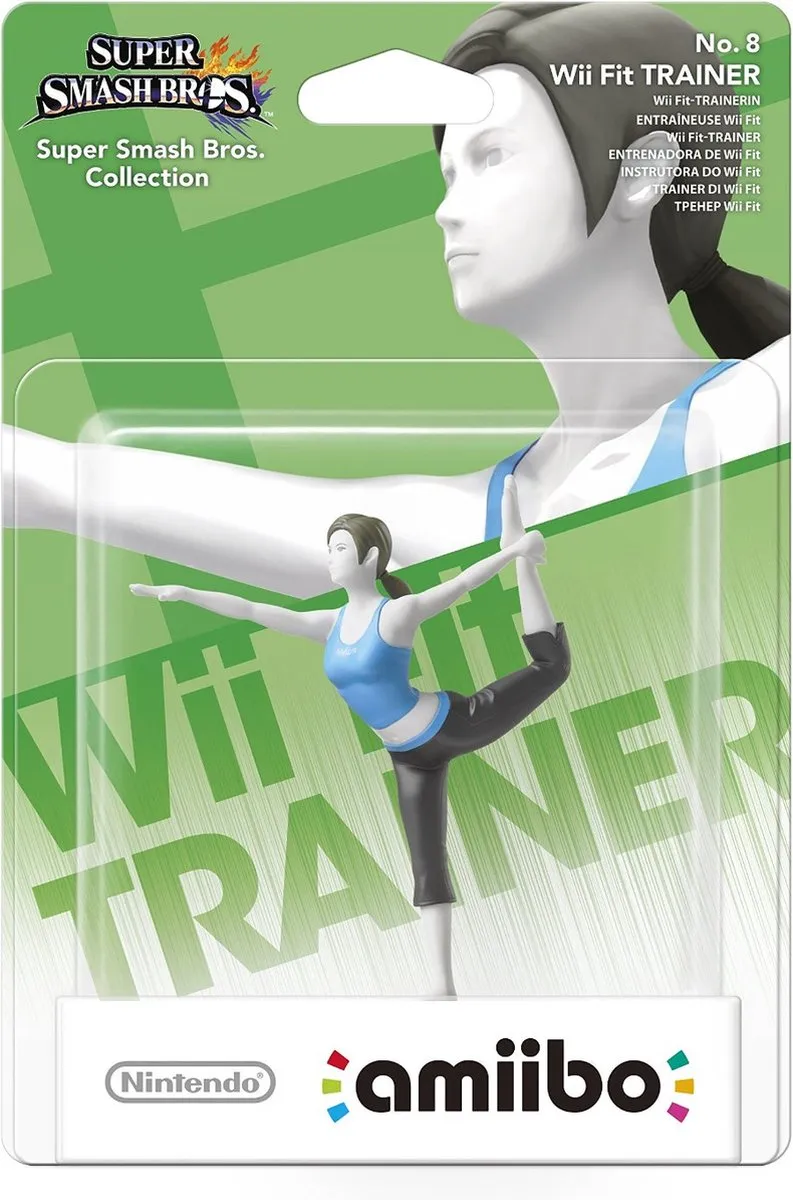 Nintendo amiibo Wii Fit Trainer - Super Smash