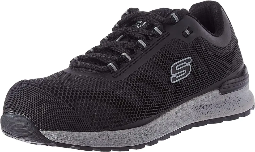 Skechers Bulklin Brago 200053EC Veiligheidsschoen - Zwart
