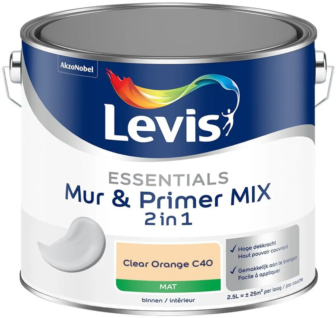 Levi's Essentials Mur & Primer Mix Clear Orange C40